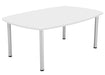 One Fraction Plus Boardroom Table 1800 White 