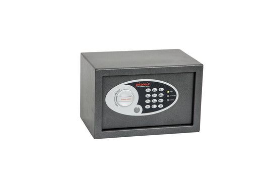 Phoenix Compact Home Office Ss0800E Series Metallic Graphite Steel Safe With Electronic Lock 10 Litres  