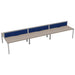 Cb 6 Person Bench With Cable Port 1400 X 800 Grey Oak Black
