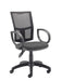 Calypso 2 Mesh Plus Chair Black Adjustable Arms 