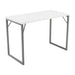 Picnic Bench High Table Anthracite Top With Black Frame 1600 X 800 25Mm