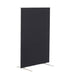 Magnum Straight Upholstered Floor Standing Screen 1200 (W) X 1600 (H) Black 