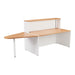 Reception Unit With Extension 1400 White Beech
