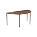 Semi Circular Multipurpose Table With 18Mm Desktop 1600 X 800Mm Beech