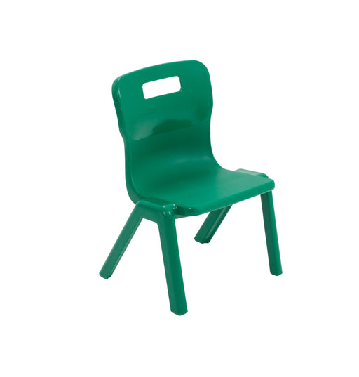 Titan One Piece Size 1 Chair Green