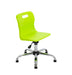 Titan Swivel Junior Chair Lime Glides