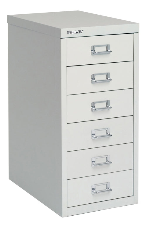 Bisley 6 Drawer Home 29 Series Steel Goose Grey Multidrawer Default Title