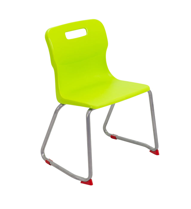 Titan Skid Base Size 4 Chair Lime