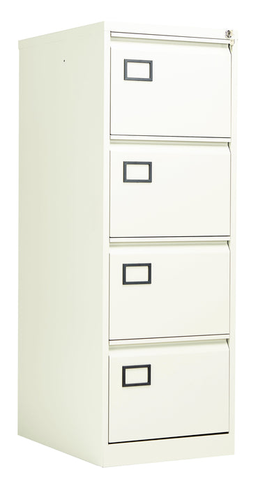 Bisley 4 Drawer Contract Steel Filing Cabinet Chalk