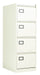 Bisley 4 Drawer Contract Steel Filing Cabinet Chalk