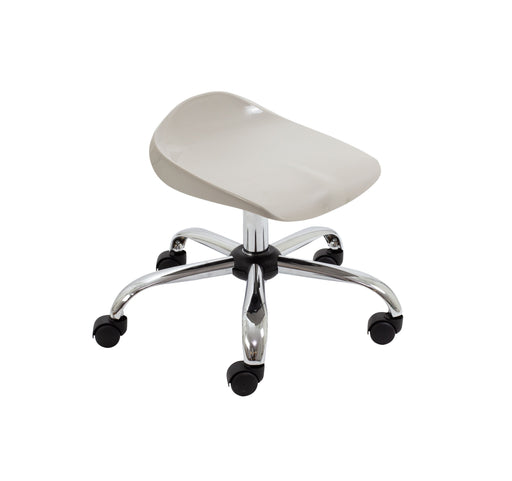 Titan Swivel Junior Stool Grey Castors