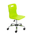 Titan Swivel Senior Chair Lime Castors