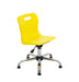 Titan Swivel Junior Chair Yellow Glides