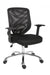 Teknik Nova Mesh Back Executive Chair Matching Black Fabric Seat and Removable Fixed Nylon Armrests