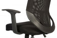 Teknik Nova Mesh Back Executive Chair Matching Black Fabric Seat and Removable Fixed Nylon Armrests - image 3
