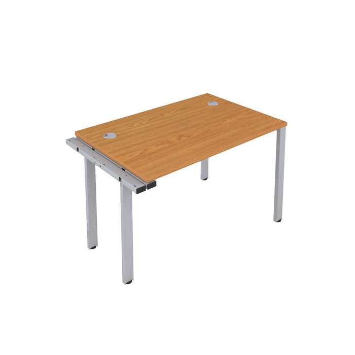 Cb 1 Person Extension Bench With Cable Port 1400 X 800 Nova Oak Silver