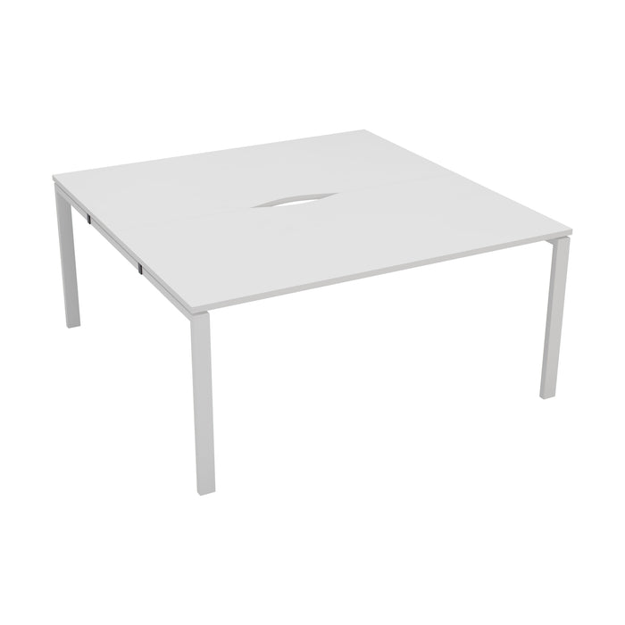 Cb 2 Person Bench With Cut Out 1400 X 800 White White