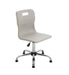 Titan Swivel Senior Chair Grey Glides