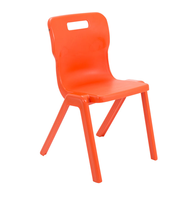 Titan One Piece Size 6 Chair Orange