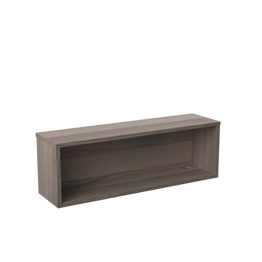 Reception Modular 1200W Straight Hutch Unit Grey Oak