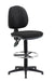 Concept Mid Back Chair With Draughting Kit Black Fixed