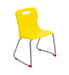 Titan Skid Base Size 4 Chair Yellow