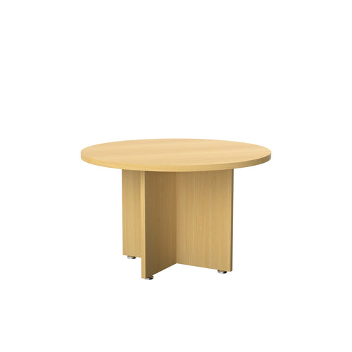 Regent Round Meeting Table Dark Walnut  