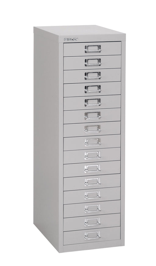 Bisley 15 Drawer Home 39 Series Steel Goose Grey Multidrawer Default Title