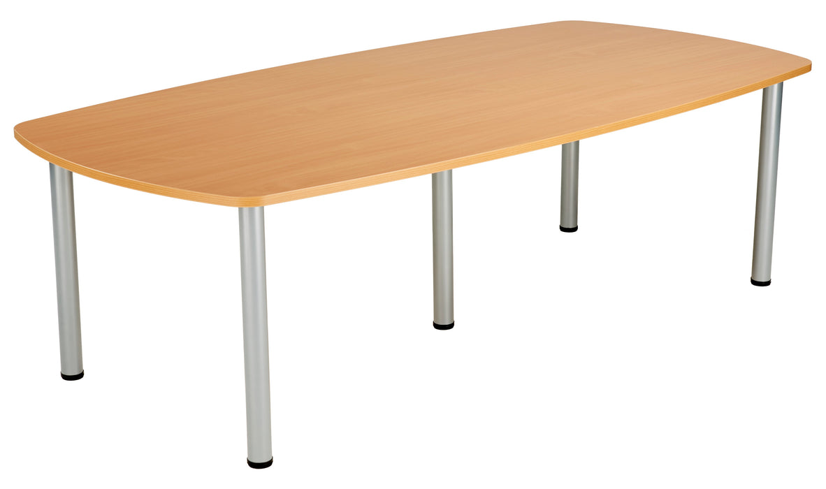 One Fraction Plus Boardroom Table 2400 Beech