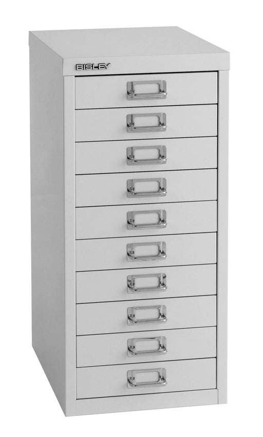 Bisley 10 Drawer Home 29 Series Steel Goose Grey Multidrawer Default Title