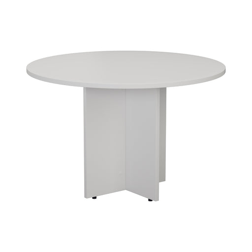 Round Meeting Table 1100Mm White