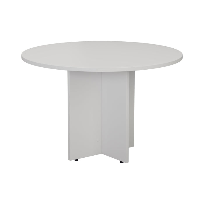 Round Meeting Table 1100Mm White