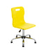 Titan Swivel Senior Chair Yellow Glides