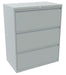 Bisley 3 Drawer Essentials Steel Side Filer Light Grey