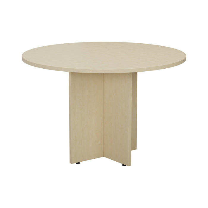 Round Meeting Table 1100Mm Maple