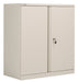 Bisley Essentials Steel Double Door Goose Grey Cupboard 1015