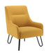 Pearl Reception Chair Mustard