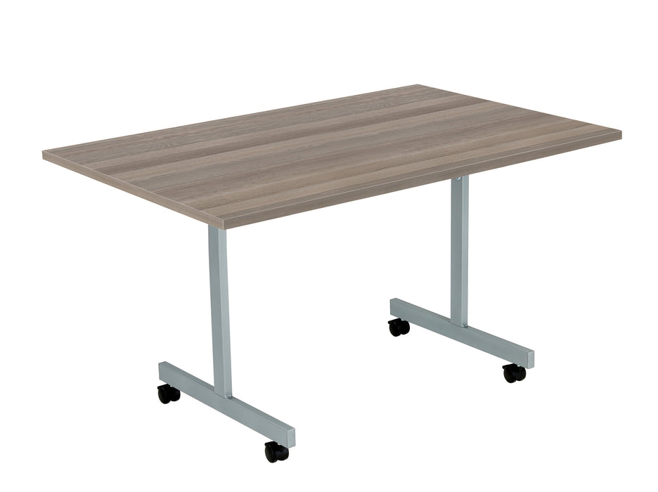 One Eighty Tilting Rectangular Table 1200 X 800 Grey Oak