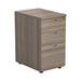 Desk High 3 Drawer Pedestal Grey Oak 600