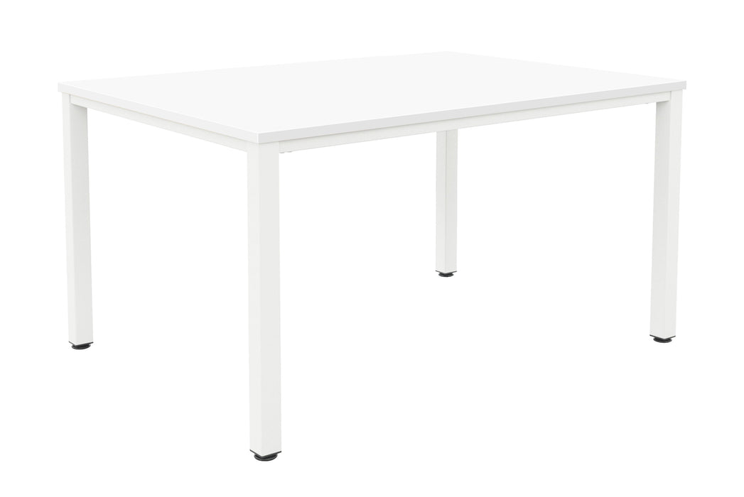 Fraction Infinity Meeting Table 140 X 80 White White Legs