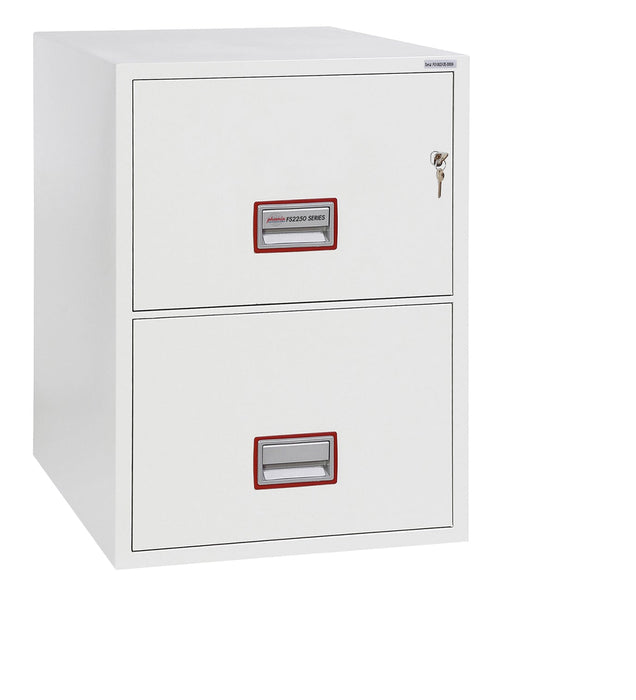 Phoenix World Class Vertical Fire File Fs2250K E Series White Steel Safe Key 2