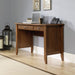 Teknik Oiled Oak Effect Laptop Home Office Study Desk With Stationery And Keyboard Drawer