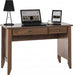 Teknik Oiled Oak Effect Laptop Home Office Study Desk With Stationery And Keyboard Drawer - image 2