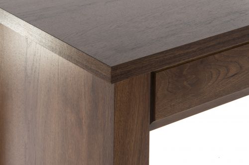 Teknik Oiled Oak Effect Laptop Home Office Study Desk With Stationery And Keyboard Drawer - image 4