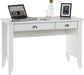 Teknik Soft White Effect Laptop Home Office Study Desk With Stationery And Keyboard Drawer - image 2