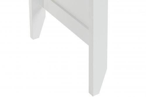 Teknik Soft White Effect Laptop Home Office Study Desk With Stationery And Keyboard Drawer - image 5