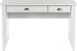 Teknik Soft White Effect Laptop Home Office Study Desk With Stationery And Keyboard Drawer - image 6
