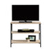 Teknik Industrial Style TV Stand with Durable Black Metal Frame and Charter Oak Effect Shelves and Room for 36in TV - image 8