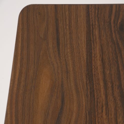 Teknik Hampstead Park Narrow Bookcase Grand Walnut Effect Finish Two Fixed Display Shelves Two file Drawers and Sturdy Wooden Feet - image 3