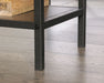 Teknik Boulevard L Shaped Desk Black Finish Contrasting Vintage Oak Accent Effect - image 13